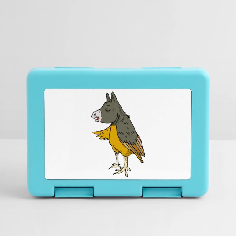 Esel oder Adler oder Vogel Eselvogel Brotdose