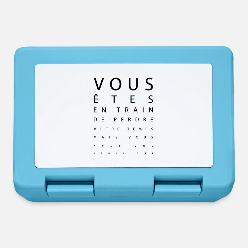 vous avez - Boîte à goûter - bleu saphir