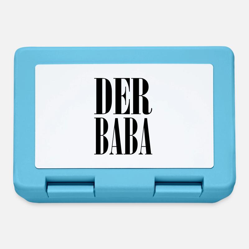 Der Baba - Brotdose - Saphirblau