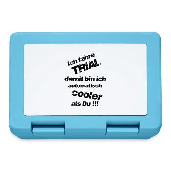 Cooler als Du - Brotdose - Saphirblau - Vorne