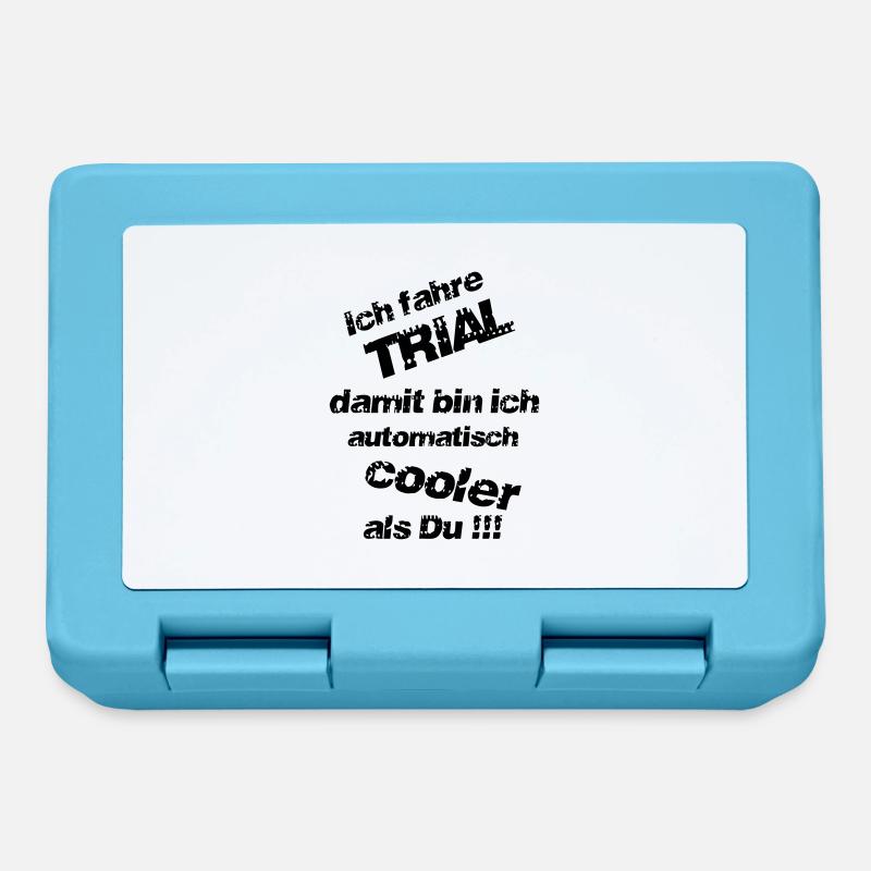 Cooler als Du - Brotdose - Saphirblau