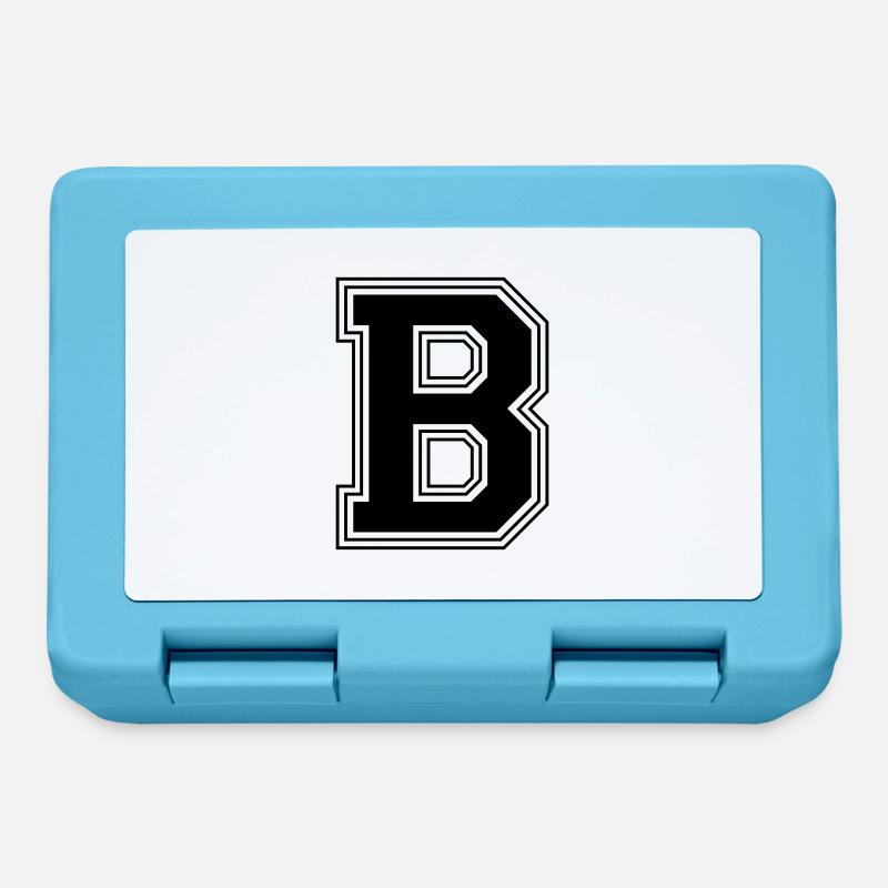 B_Buchstabe_B_(w31) - Brotdose - Saphirblau