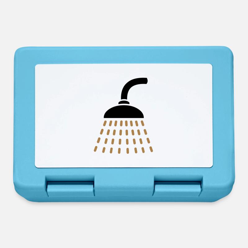 shower - Boîte à goûter - bleu saphir