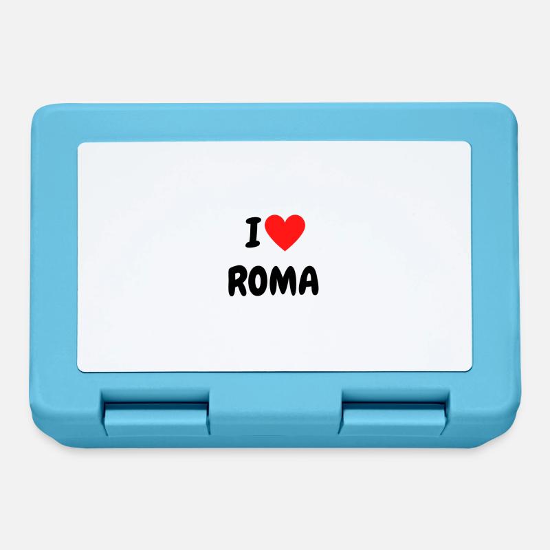 ROME - Boîte à goûter - bleu saphir