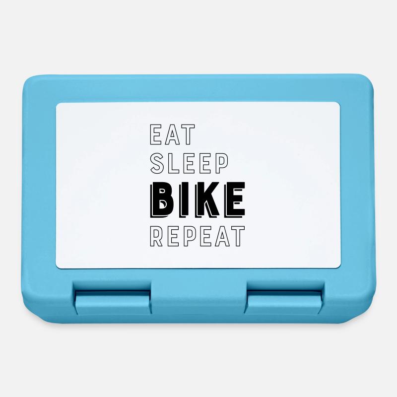Biker - Boîte à goûter - bleu saphir