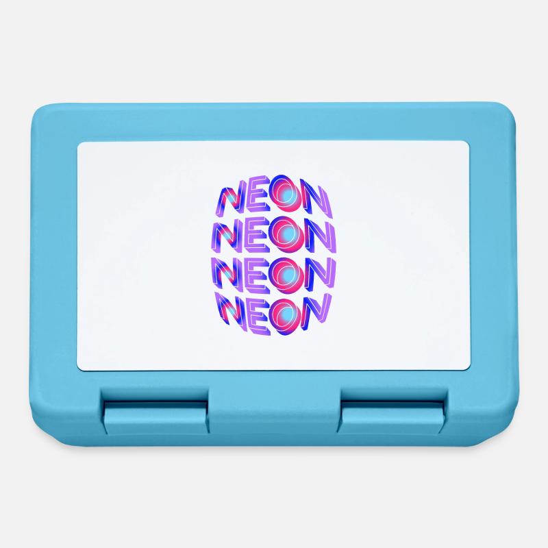 neon - Lunchbox - sapphire blue