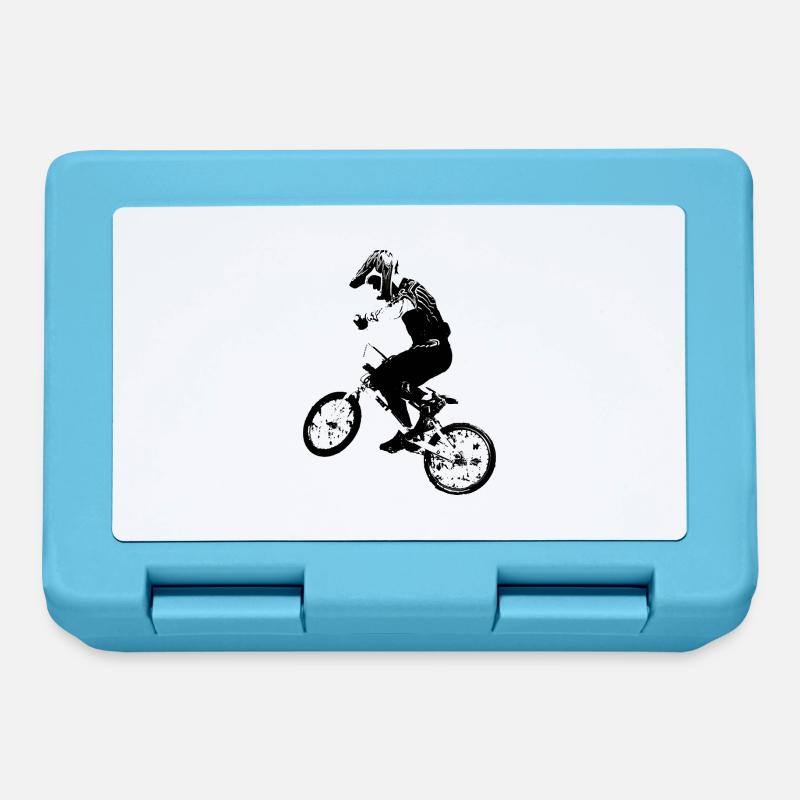 bmx - Boîte à goûter - bleu saphir