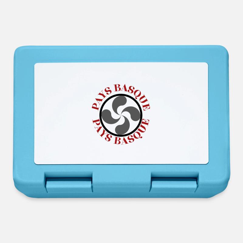 PAYS BASQUE - Boîte à goûter - bleu saphir