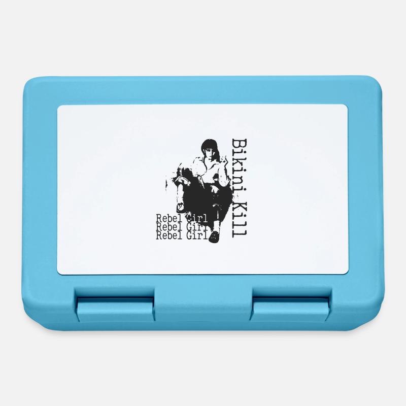 Rebelle de la mode - Boîte à goûter - bleu saphir