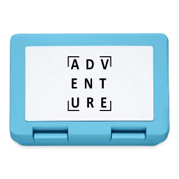 Adventure Travel Hiking Mountain - Lunchbox - sapphire blue - Front