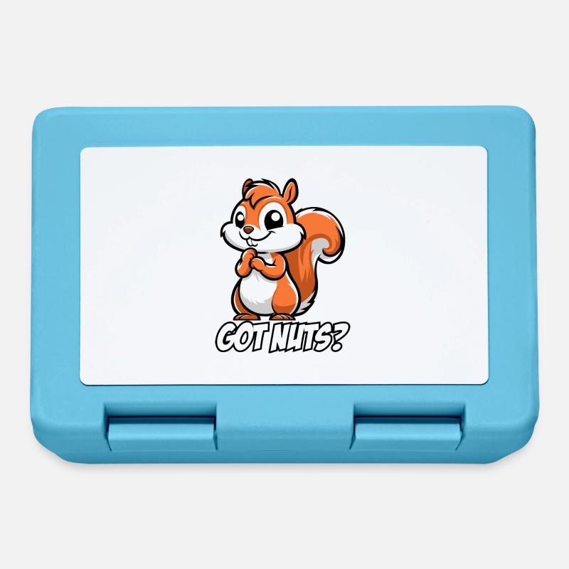Got Nuts? - Lunchbox - sapphire blue