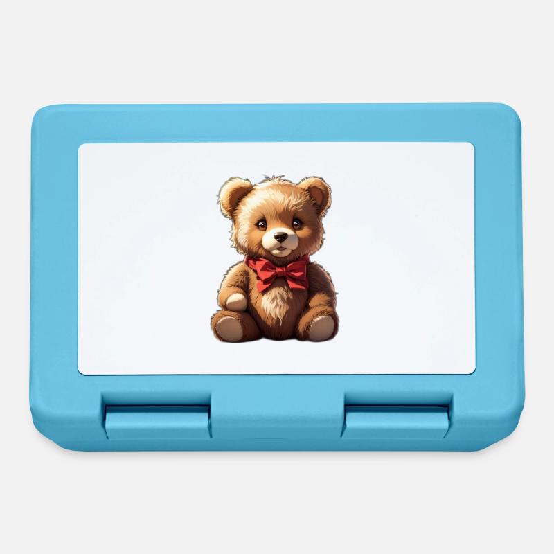 Teddy - Boîte à goûter - bleu saphir