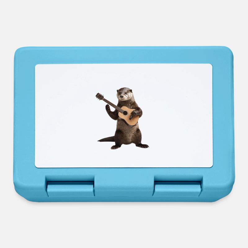 Otter guitar - Lunchbox - sapphire blue