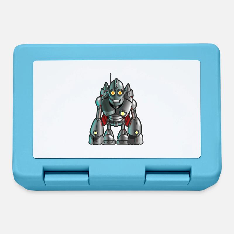 Robotix - Boîte à goûter - bleu saphir
