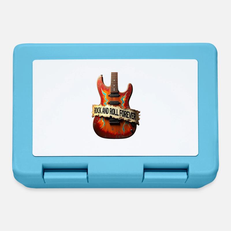 Rock and Roll Forever - Lunchbox - sapphire blue