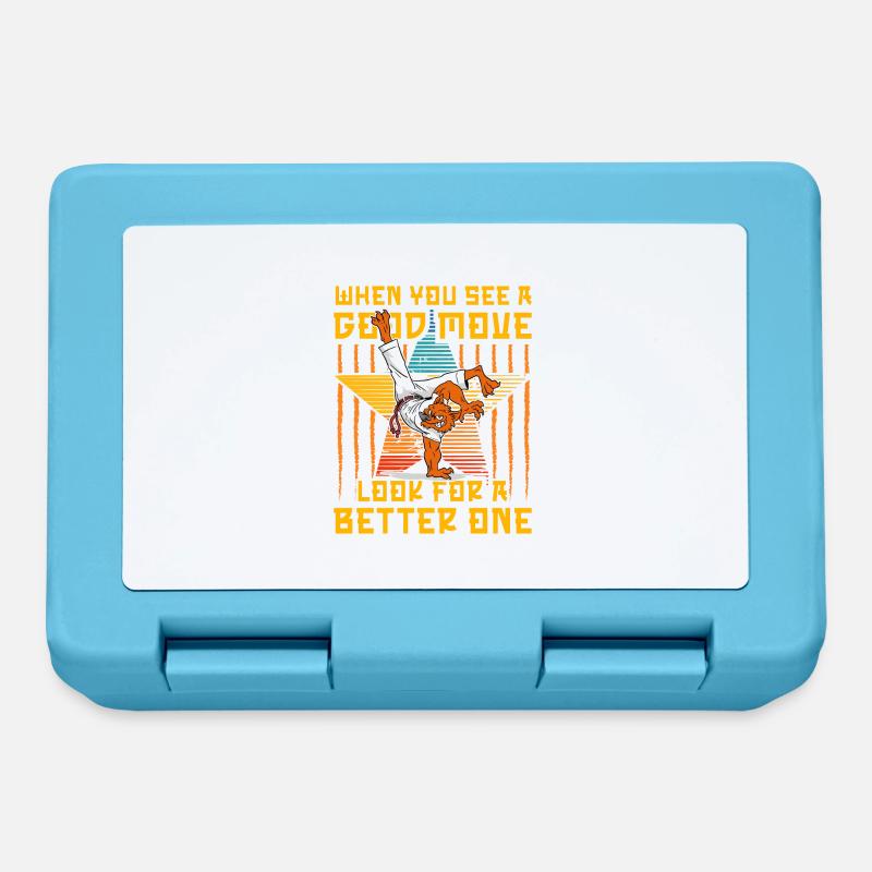 When you see a good move look for a better one - Lunchbox - sapphire blue