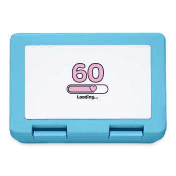 60th anniversary - Lunchbox - sapphire blue - Front