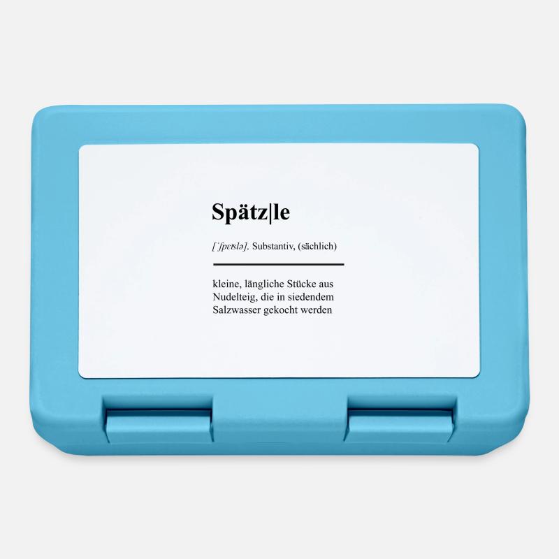 Spätzle-Saga: Schwäbisch köstlich! Duden - Brotdose - Saphirblau