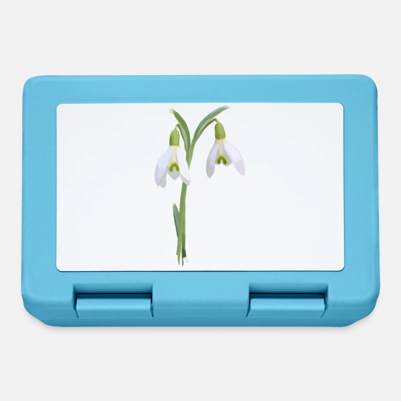 snowdrop - Lunchbox - sapphire blue
