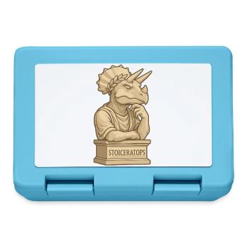 Stoiceratops - Brotdose - Saphirblau - Vorne