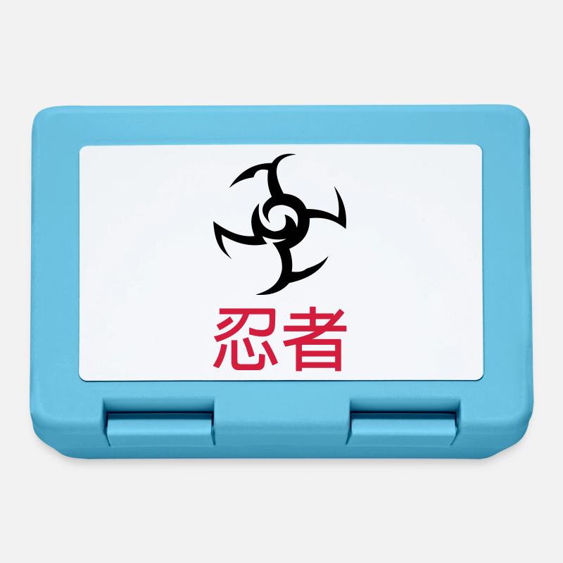 Ninja - Boîte à goûter - bleu saphir