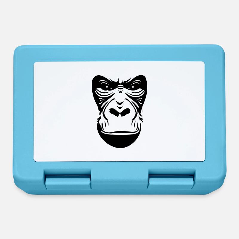 Gorilla - Brotdose - Saphirblau