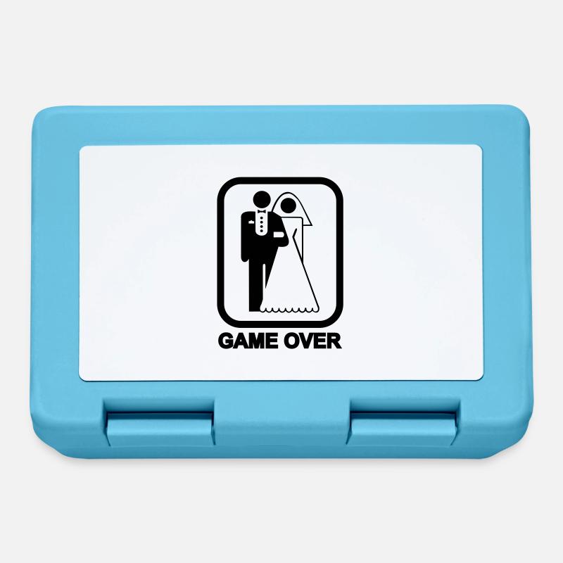 Game Over - Brotdose - Saphirblau
