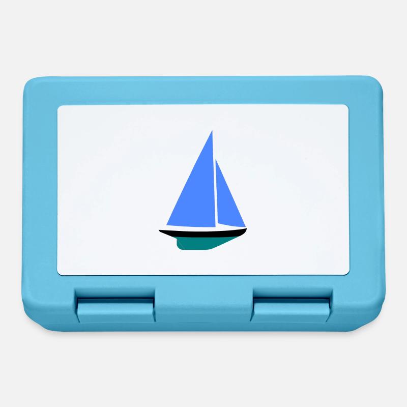 Segelboot - Boîte à goûter - bleu saphir