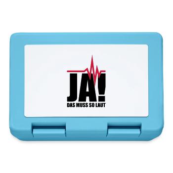 ja_das_muss_so_laut__f2 - Boîte à goûter - bleu saphir - Devant