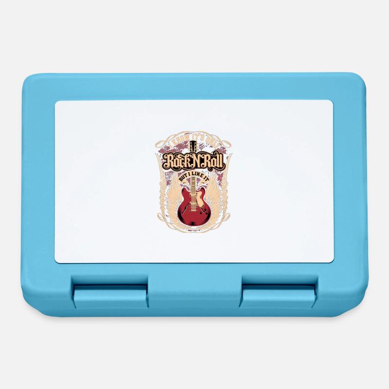 rock n roll - Lunchbox - sapphire blue