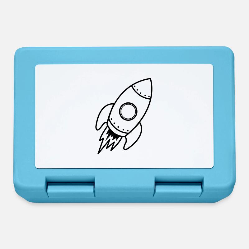 Rocket - Brotdose - Saphirblau