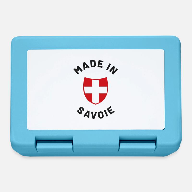 Made in Savoie - Boîte à goûter - bleu saphir