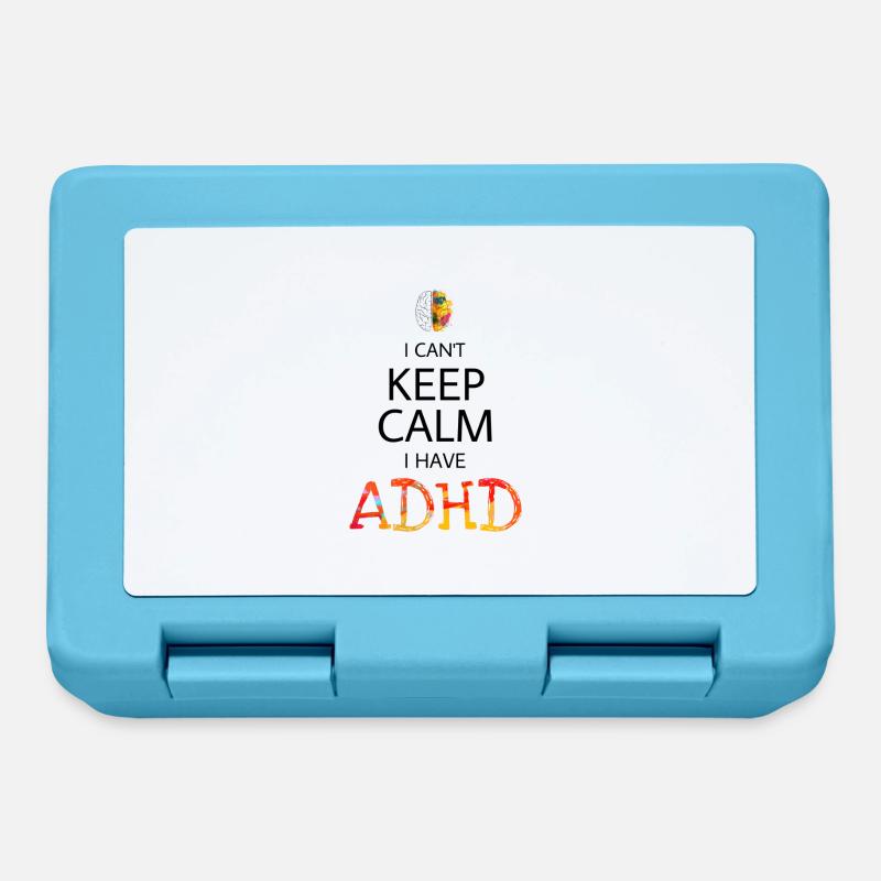 ADHD - Lunchbox - sapphire blue
