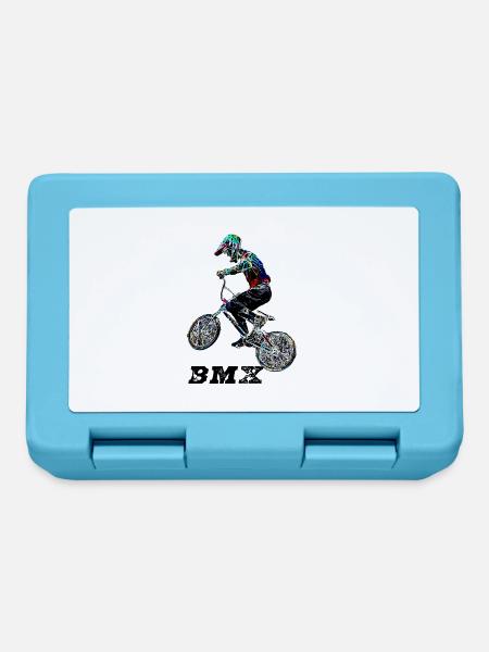 BMX - Brotdose - Saphirblau