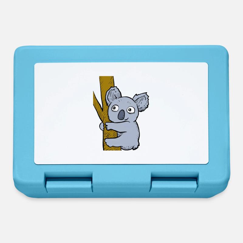Cheeky Koala - Lunchbox - sapphire blue