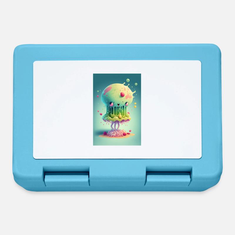 Zombie Gelée - Boîte à goûter - bleu saphir