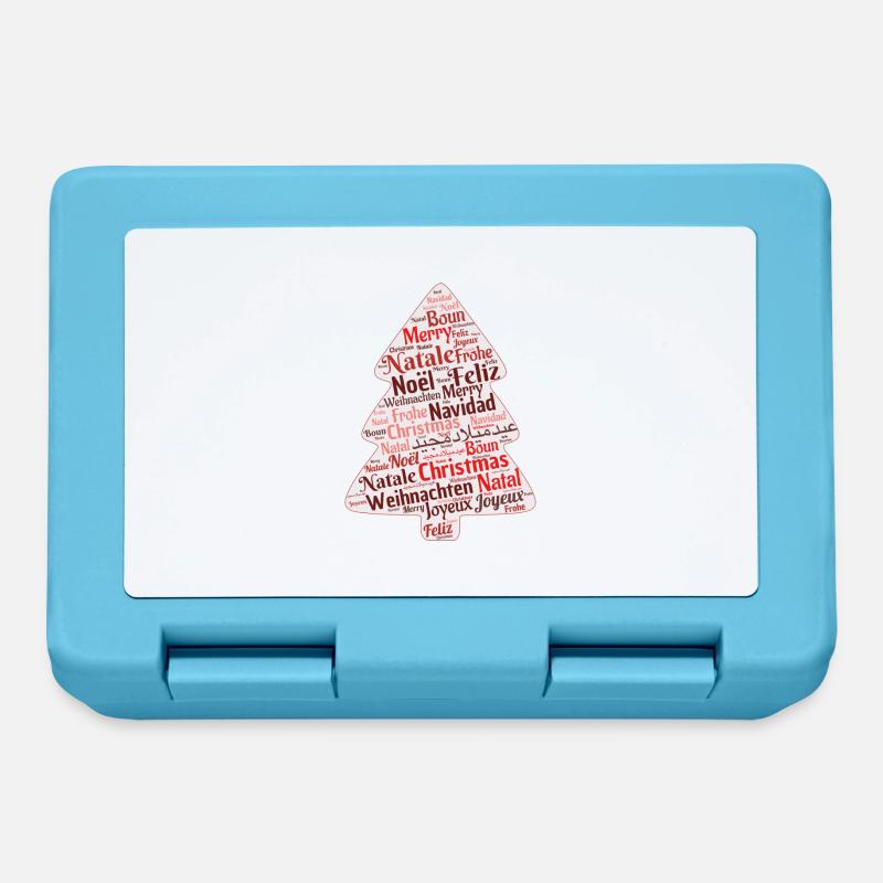 Fir tree - Lunchbox - sapphire blue