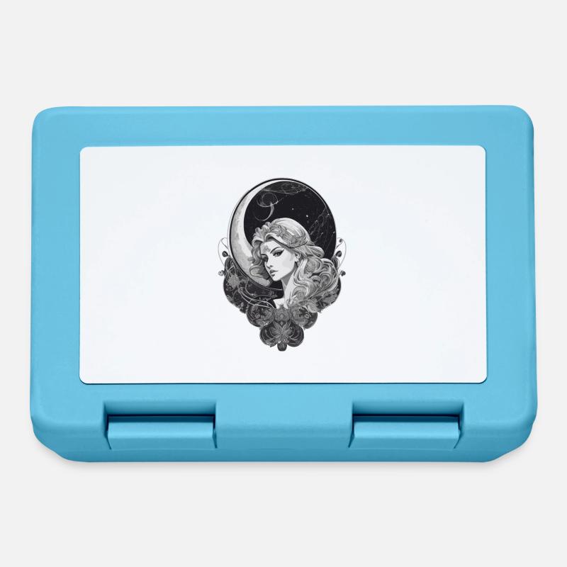 Virgo Tarot Spirituality - Precise Wisdom - Lunchbox - sapphire blue