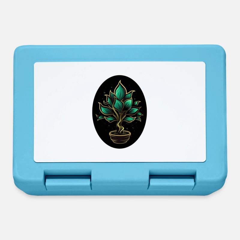 Magic Plant - Lunchbox - sapphire blue