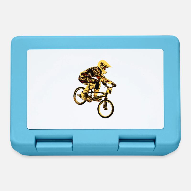 bmx - Boîte à goûter - bleu saphir