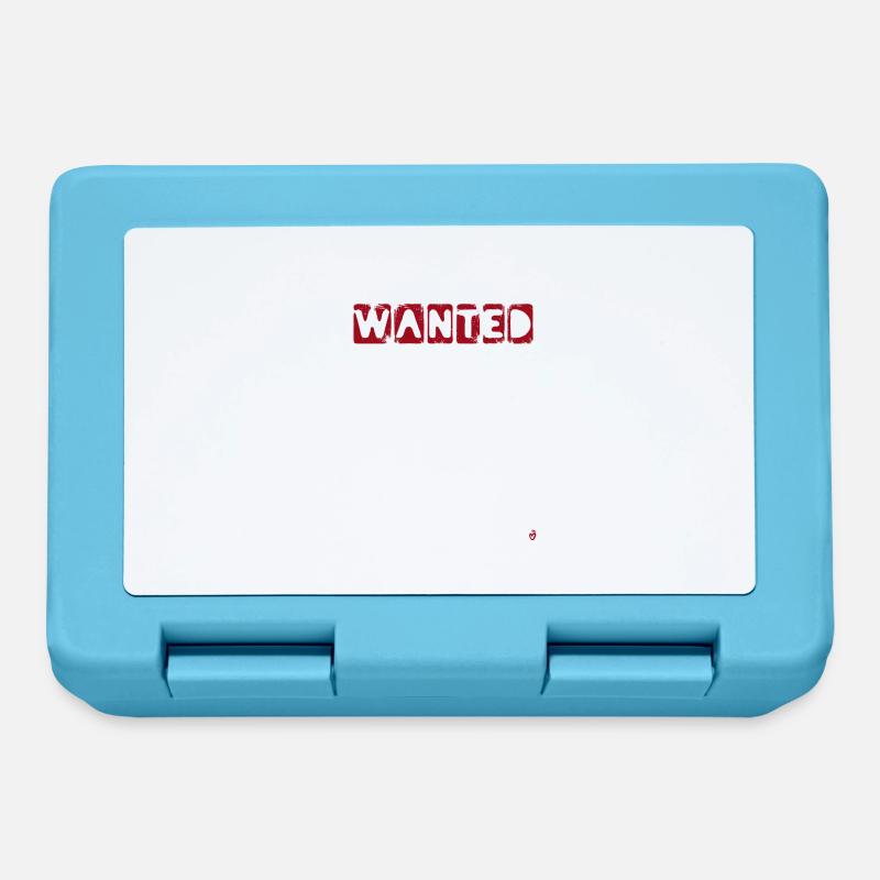 Wanted - Boîte à goûter - bleu saphir