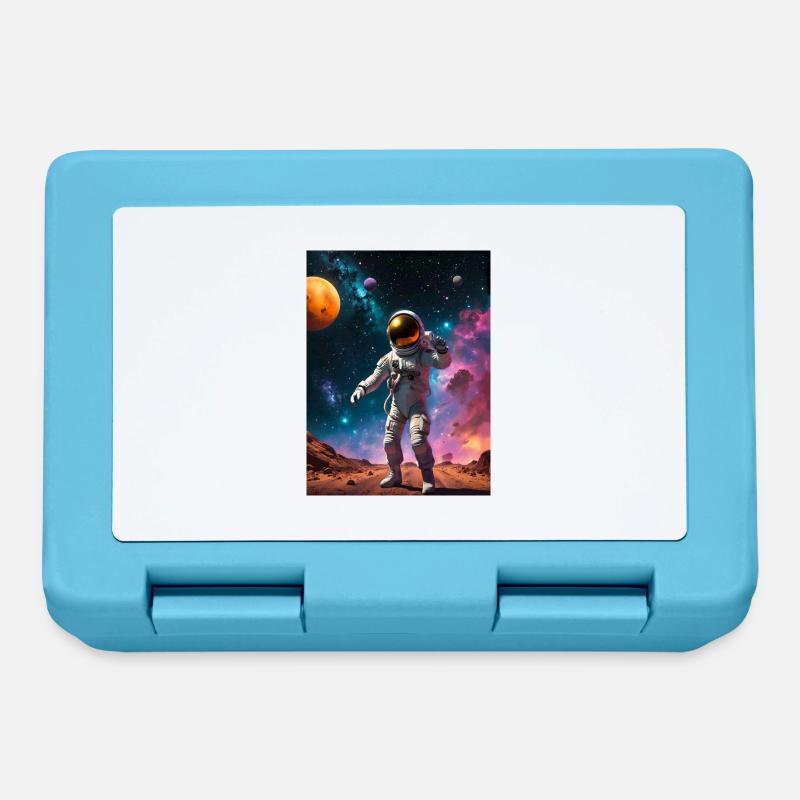 Astronaut - Lunchbox - sapphire blue