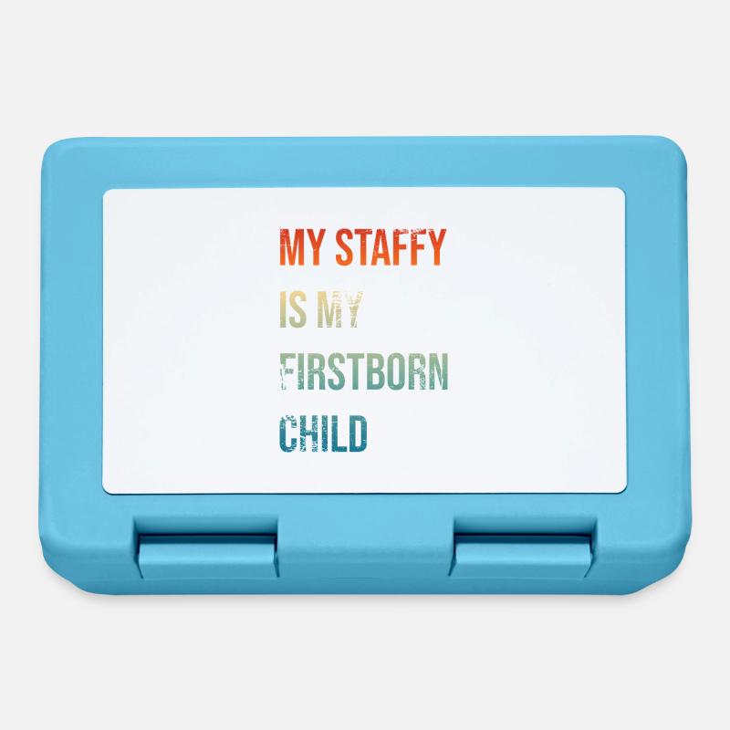 Staffy Firstborn - Brotdose - Saphirblau