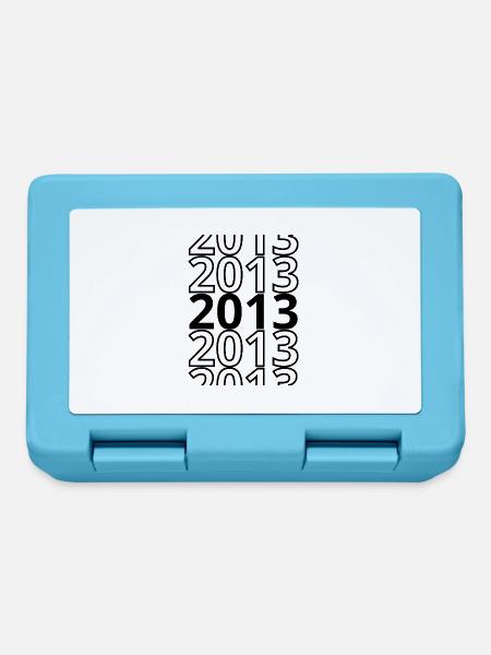 2013 2013 2013 - Brotdose - Saphirblau