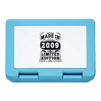 2009 Original 2009 Vintage Vintage Retro anniversa - Lunchbox - sapphire blue - Front