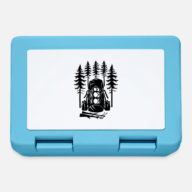 Camping - Lunchbox - sapphire blue