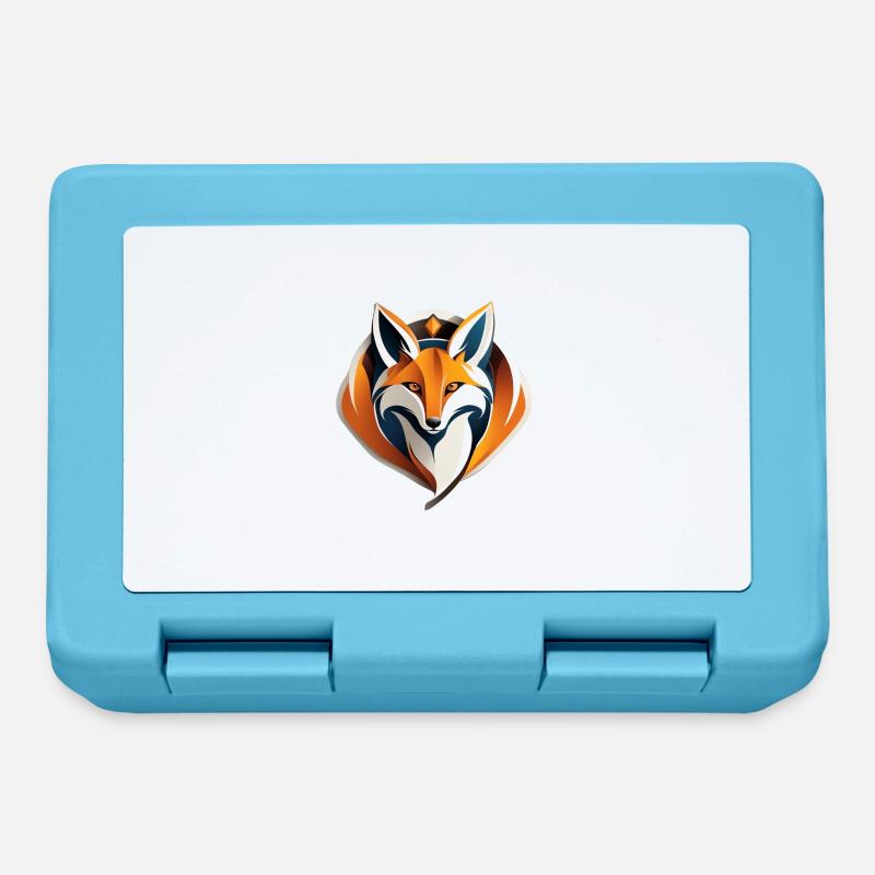 Fox - Lunchbox - sapphire blue