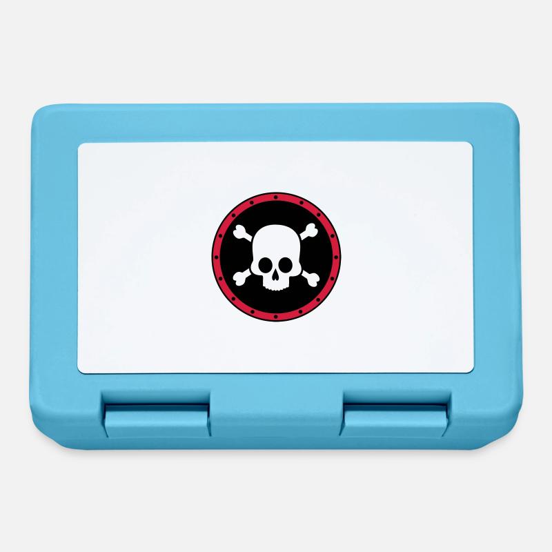 *** Pirate *** - Boîte à goûter - bleu saphir