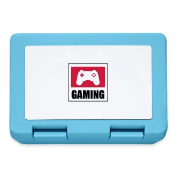 Gaming - Gamer - Brotdose - Saphirblau - Vorne