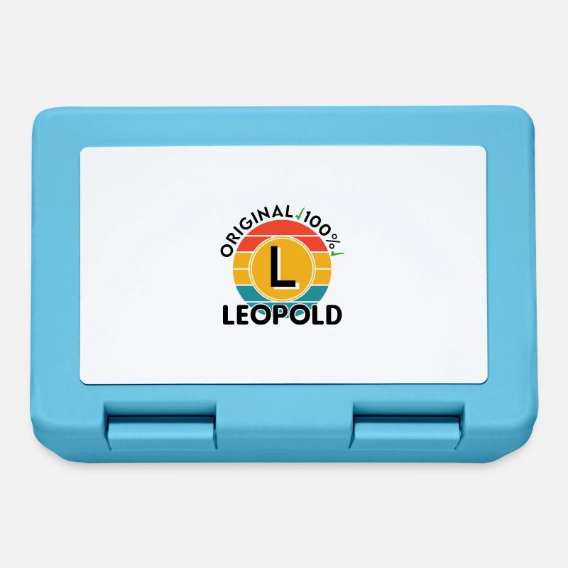 Leopold - Brotdose - Saphirblau